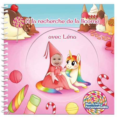 Livre personnalisé "LICORNE"