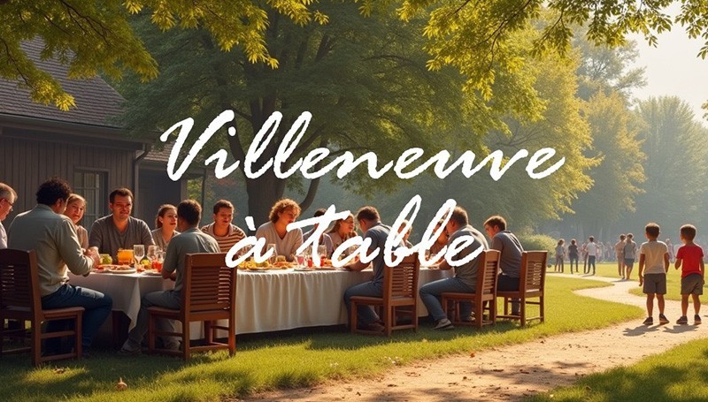 Villeneuve à Table